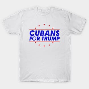 Cubans For Trump T-Shirt